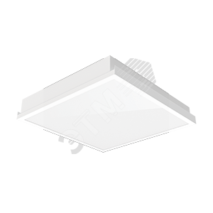 Светильник светодиодный для потолка Албес (Ингермакс) 600х600 35 Вт 4000 K IP54 с рассеивателем опал с равномерной засветкой V1-A3-00403-10HG0-5403640 Вартон