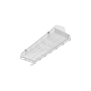 Светильник светодиодный VARTON S170 2.0 спортивный для образовательных учреждений 16 ВТ CRI90 4000 K накладной 600х212х70 мм IP40 с защитной решеткой опаловым рассеивателем аварийный автономный постоянного действия - фото 1