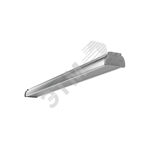 Светильник светодиодный Айрон пром для агрессивных сред 1215х109х66 мм класс защиты IP67 с поликарбонатным рассеивателем микропризма 54 ВТ 4000К с функцией аварийного освещения V1-I0-70072-03A00-6705440 Вартон