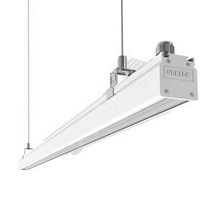 Светильник светодиодный Mercury Mall IP54 1095x54x58мм опал 32W 4000К белый RAL9003