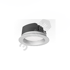 Светильник светодиодный DL-PRO круглый встраиваемый 144х71 мм 20W 3000K IP65 диаметр монтажного отверстия 125-135мм V1-R0-00556-10000-6502030 Вартон
