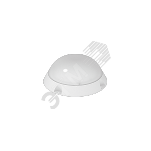 Светильник LED ЖКХ круг IP65 185х70 мм антивандальный 10W 5000К с датчиком 1/10