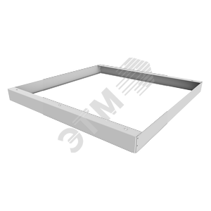 Рамка для накладного монтажа панели C IP65 белая, сталь, 600x600x50 мм