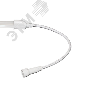 Комплект торцевых заглушек, провод по направ. ленты (300 мм) для ленты NEON 15x16 DOME/TOP 5 шт