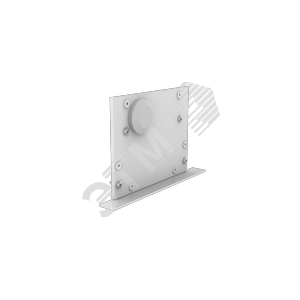 Крышка торцевая с гермовводом с набором креплений для светильников серии G-Лайн белая
