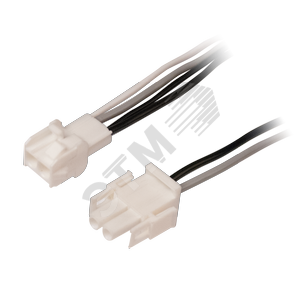 Коннектор для подключения светильника к сети (EM) для серии Supermarket провод 300мм - фото 1