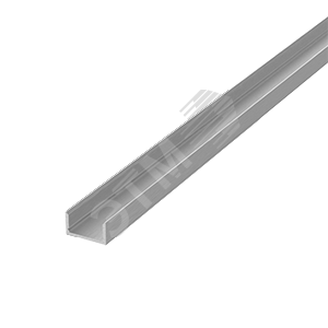 Алюминиевый профиль для LED ленты накладной 2000х16х7мм (максимальная ширина ленты 10мм)