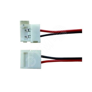 Разъем для подключения к источнику питания LED ленты 4,8 и 9,6W/m IP20 8мм (10 шт. в упак)