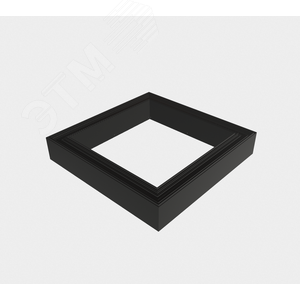 Светильник светодиодный ДСО-80Вт 3000К X-Line квадрат рассеиватель опал, черный - фото 3