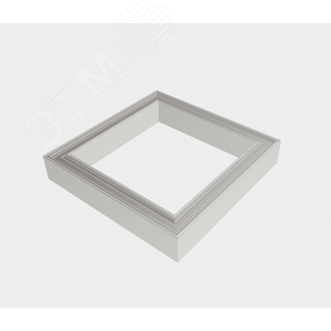 Светильник светодиодный ДСО-40Вт 3000К X-Line квадрат рассеиватель опал, алюминий - фото 3