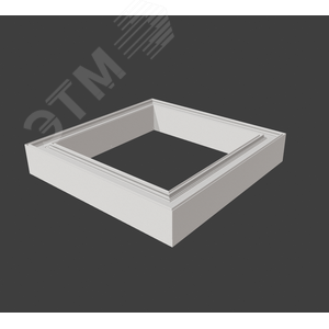 Светильник светодиодный ДСО-80Вт 4000К X-Line квадрат рассеиватель опал, белый - фото 3