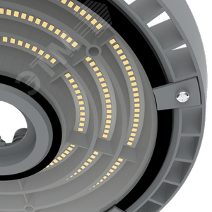 Светильник светодиодный ДСП-50Вт 4000К R2 GL DALI 90 град. серый - фото 3