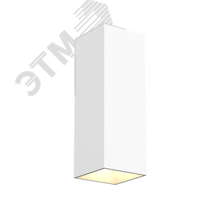 Светильник светодиодный ДПО-10Вт настенный WL-Cube IP54 3000K угол 60° 80х150х65mm белый
