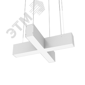 Светильник светодиодный ДСО-20Вт 4000К X-Line X-образный белый - фото 1