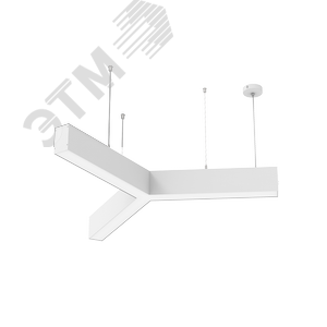 Светильник светодиодный ДСО-45Вт 3000К X-Line Y-образный белый - фото 1