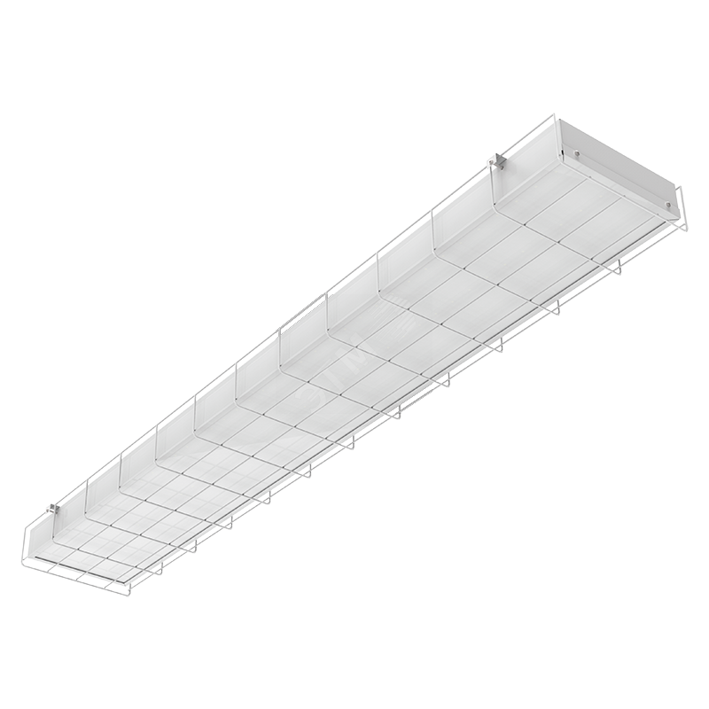 Светильник светодиодный S270 2.0 спортивный для   образовательных учреждений 42 Вт CRI90 4000 K     накладной 1200х212х70 мм IP40 с призматическим    рассеивателем с