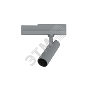 Cветильник светодиодный трек TT-Vivo 8ВТ 3000К 196x200x45мм угол 30 гр RAL7045 серый матовый CRI 83