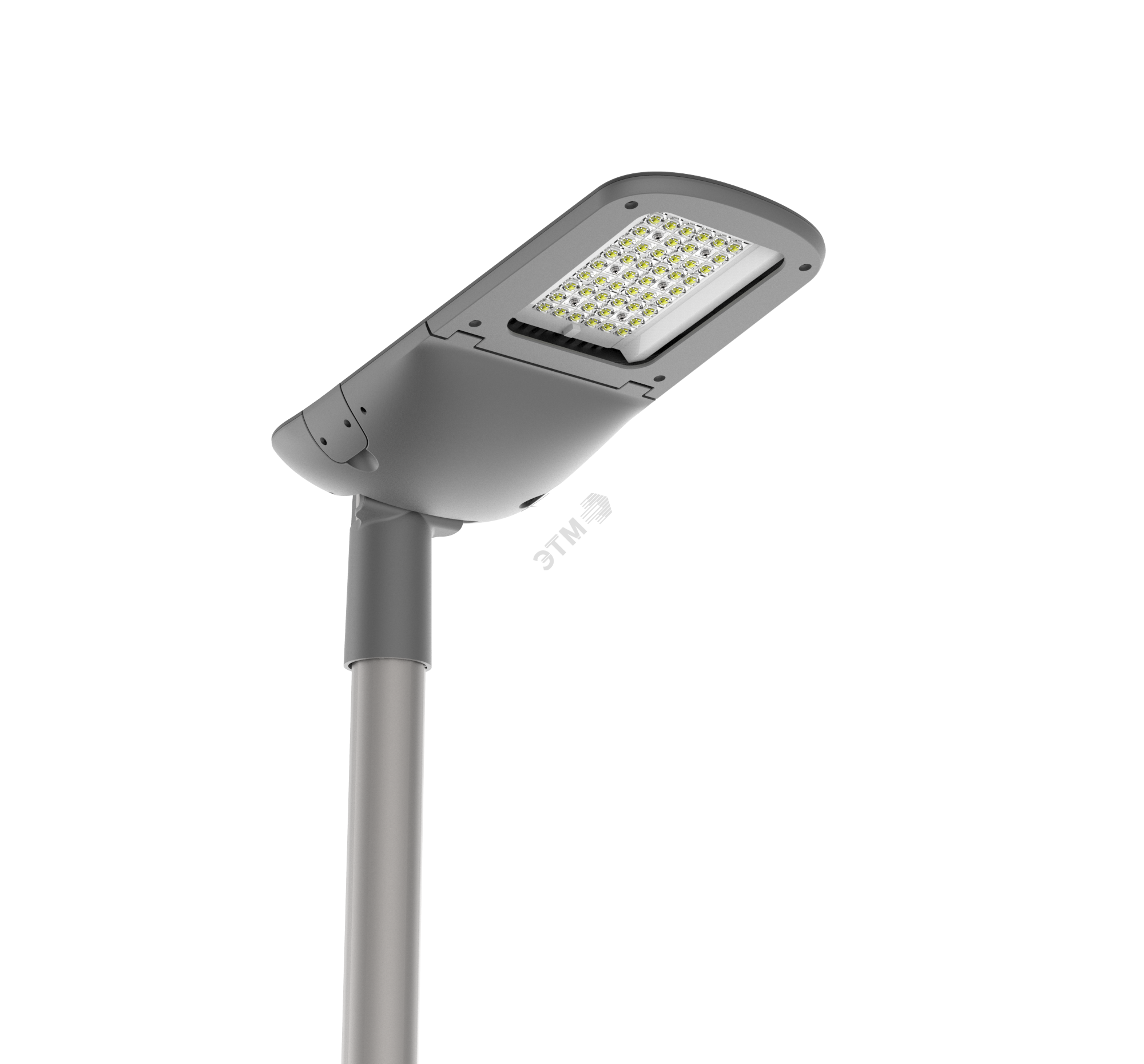 Светильник светодиодный уличный Tornado 50 Вт крепление на консоль 4000К серый RAL7045