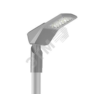 Светильник светодиодный уличный Levante Parking 60 Вт кронштейн 60мм 3000К серый RAL7045 муар