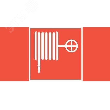 Изображение товара Пиктограмма ПОЖАРНЫЙ КРАН 180х90мм для аварийно-эвакуационного светильника Compact