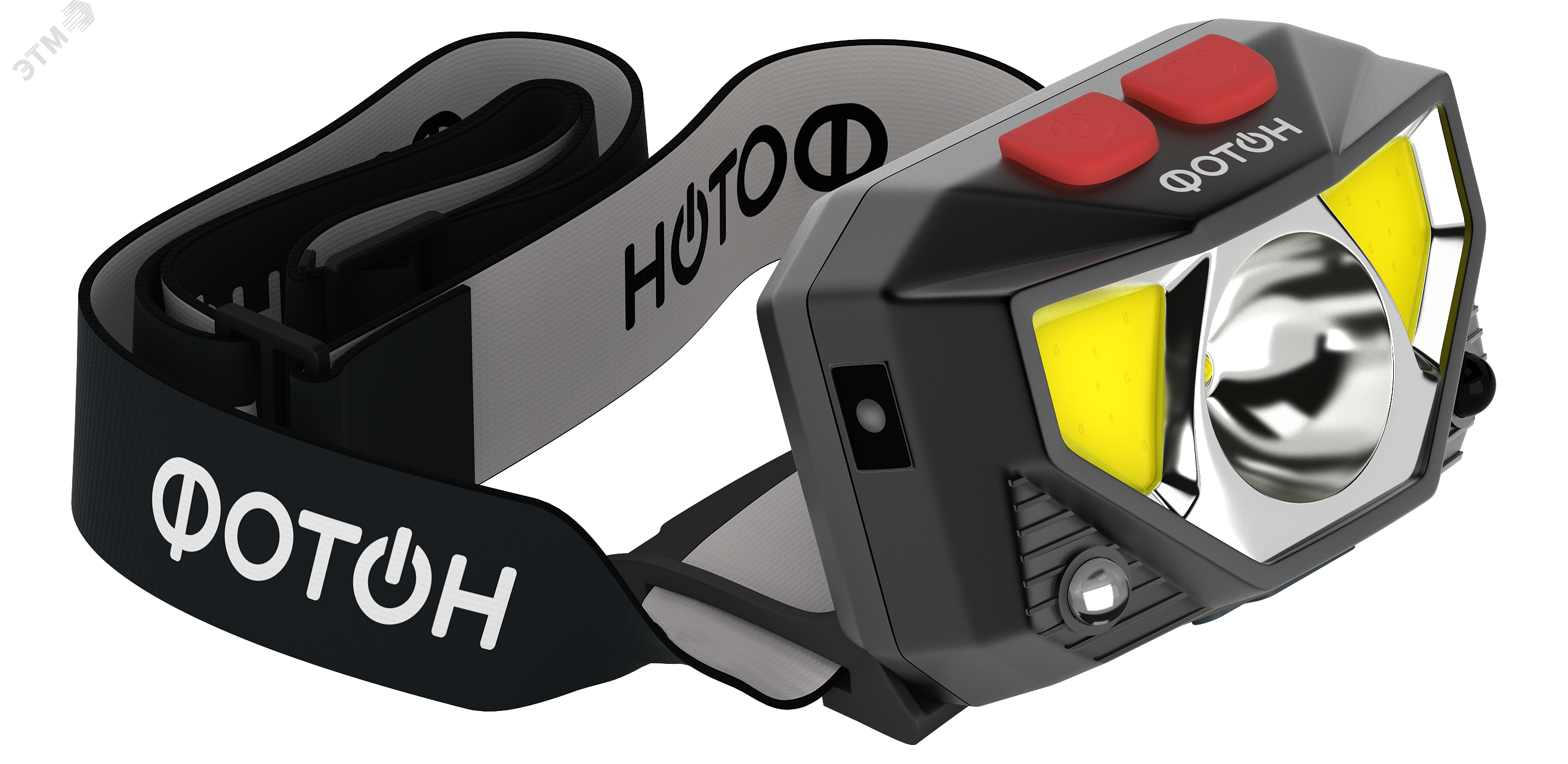 Фонарь налобный аккумуляторный светодиодный SА-1600 черный 24036 ФОТОН - превью