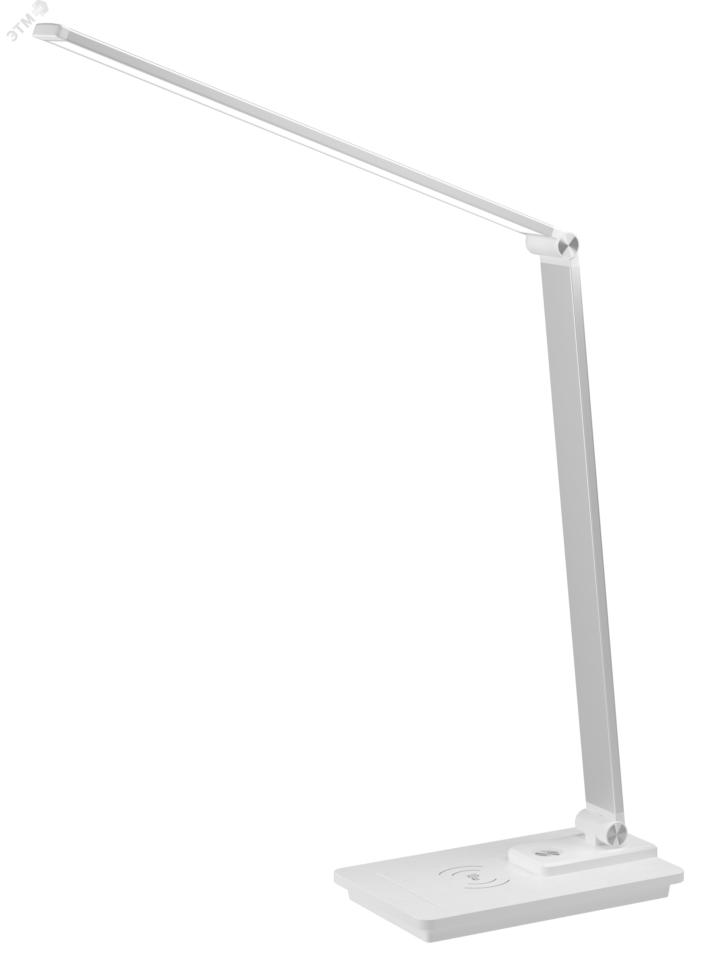 Настольный светильник светодиодный сетевой TL-7DRCH-W (7 W) белый (USB, Qi зарядка) 24651 ФОТОН - превью 2
