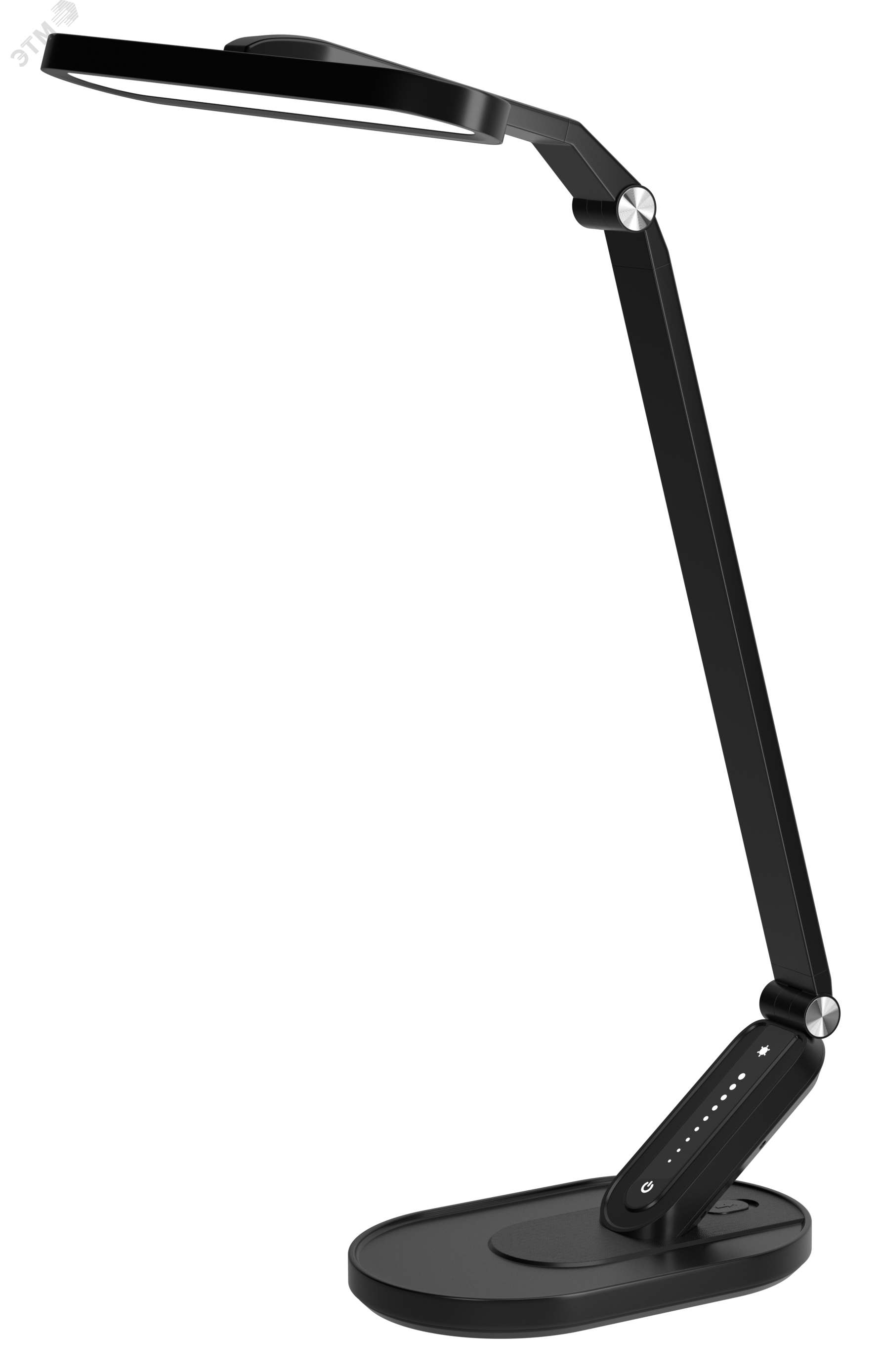 Светильник настольный светодиодный сетевой TL-10DRU-B (10W) черный, USB зарядка 24658 ФОТОН - превью 2
