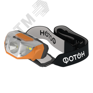 Изображение товара Фонарь налобный светодиодный на батарейках SH-400 1W, батарейки в комплекте (шт)