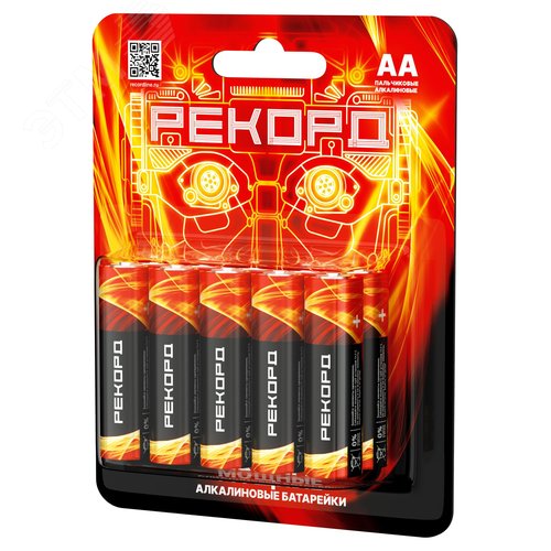 Изображение товара Элемент питания РЕКОРД LR6 BP10 (шт)