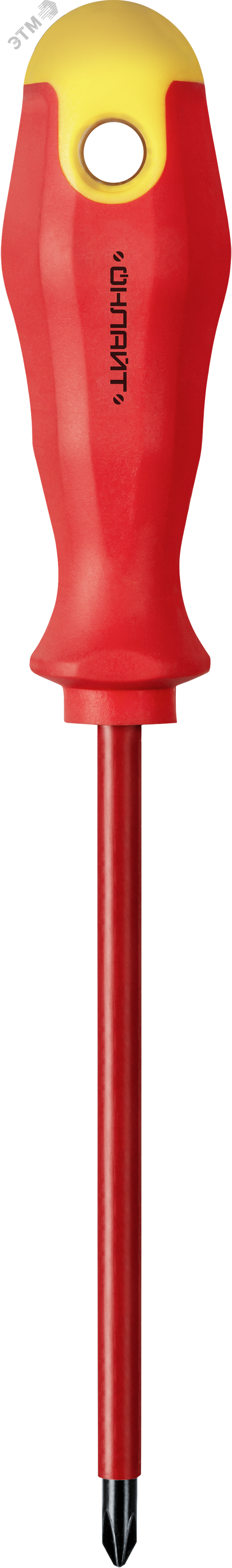 Изображение товара Диэлектрическая отвертка OHT-Otd01 PH2 150 мм с изолированным жалом