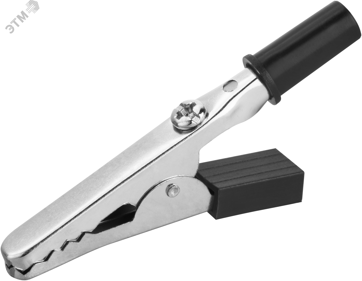 Изображение товара Зажим ОНЛАЙТ 80 853 OAC-5A-55-B25 (крокодил, чер, 5 А, упаковка 25шт) (упак)