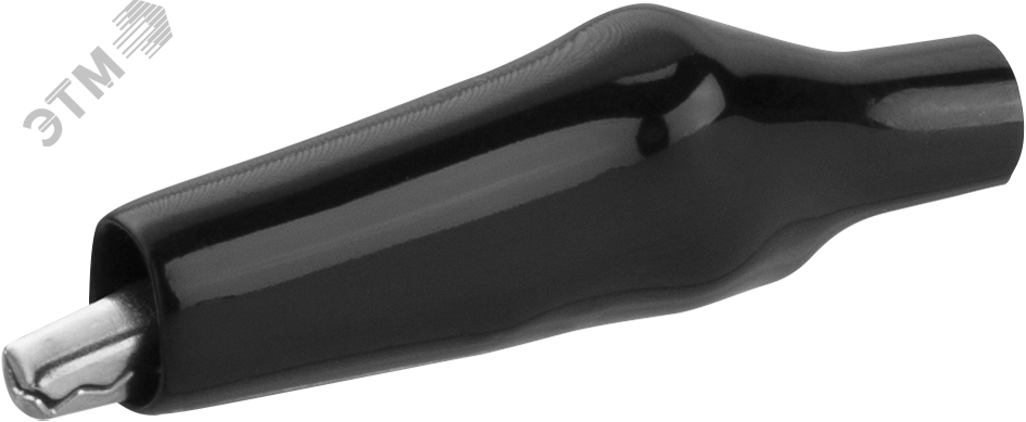 Изображение товара Зажим ОНЛАЙТ 80 871 OAC-5A-40-B25 (крокодил, чер, 5 А, упаковка 25шт) (упак)