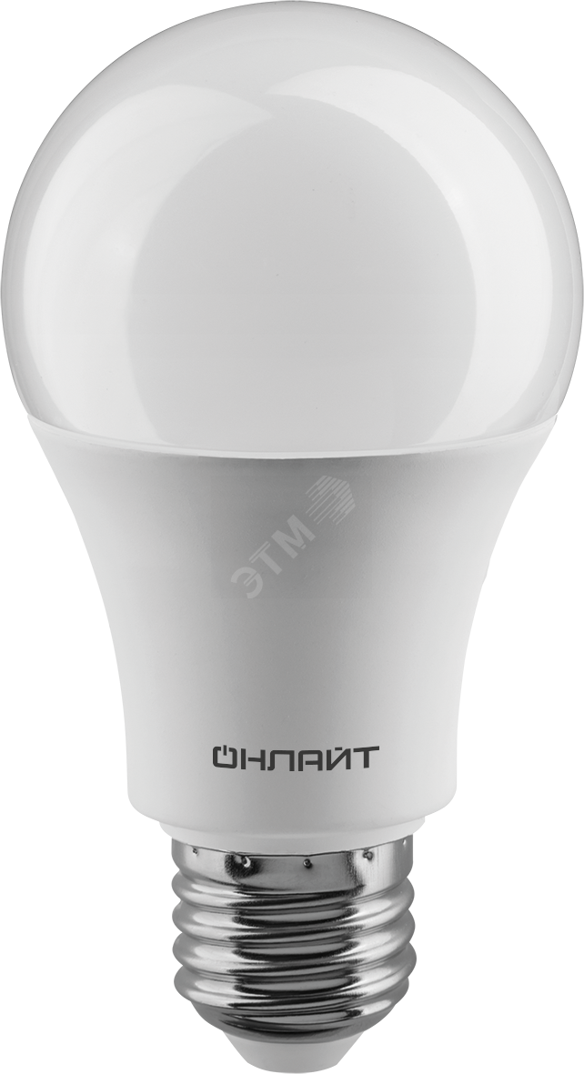 Лампа светодиодная LED 15вт Е27 белый 61150 OLL-A60 ОНЛАЙТ