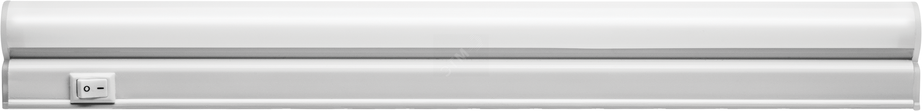 Светильник светодиодный ДПО-5w 4000K 450Лм пластик T5 IP40 с выключателем шнур OLF-P1-5-4K-LED