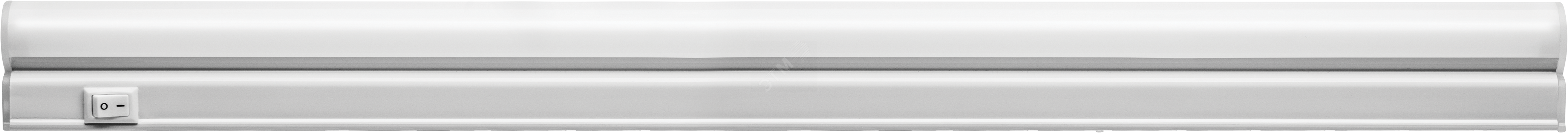 Светильник светодиодный ДПО-8w 4000K 720Лм пластик T5 IP40 с выключателем шнур