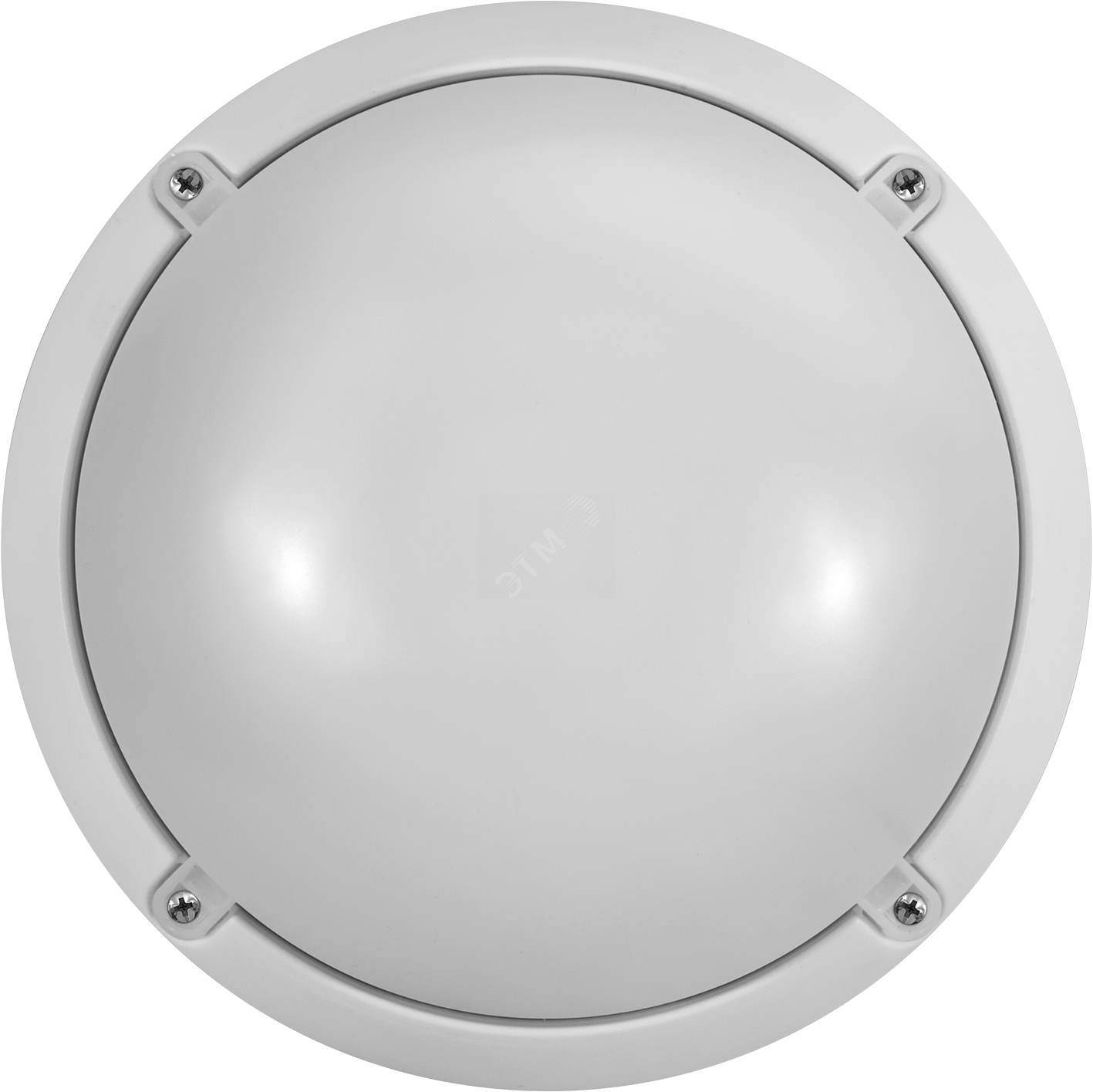 Светильник светодиодный ДБП-12w 6500К 900Лм круглый пластиковый IP65 белый 61194 OBL-R1 ОНЛАЙТ - превью 2
