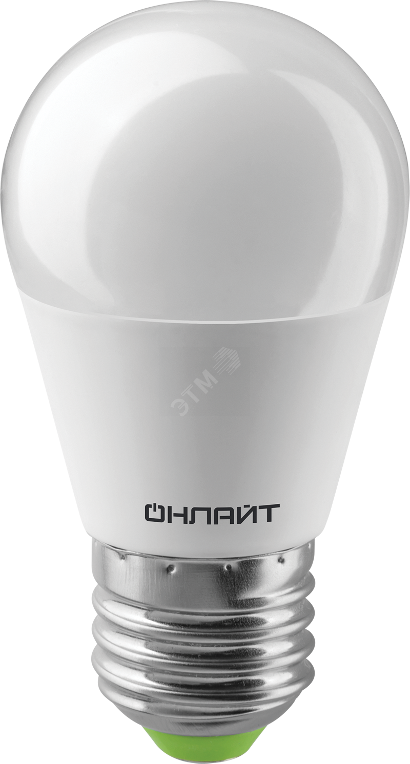 Лампа светодиодная LED 10вт E27 теплый матовый шар PROMO артикул 82912 ...