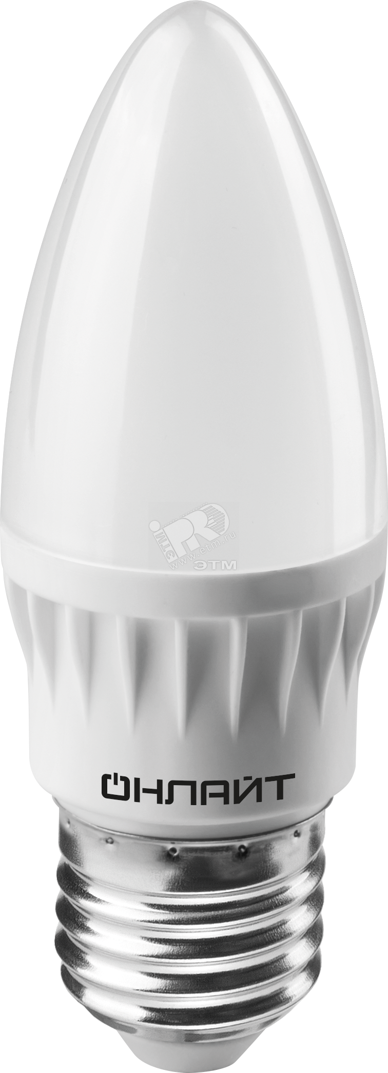 Изображение товара LED лампа светодиодная 8Вт E27 теплый свет матовая свеча