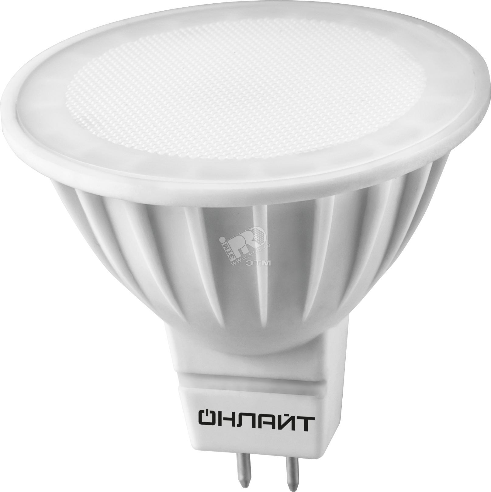 Лампа светодиодная LED 5вт 230в GU5.3 тепло-белый 71637 ОLL-MR16 ОНЛАЙТ