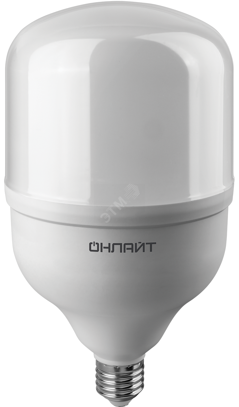 Изображение товара Светодиодная лампа LED 70 Вт E27/E40 6500K белая 5300 Лм высокая яркость