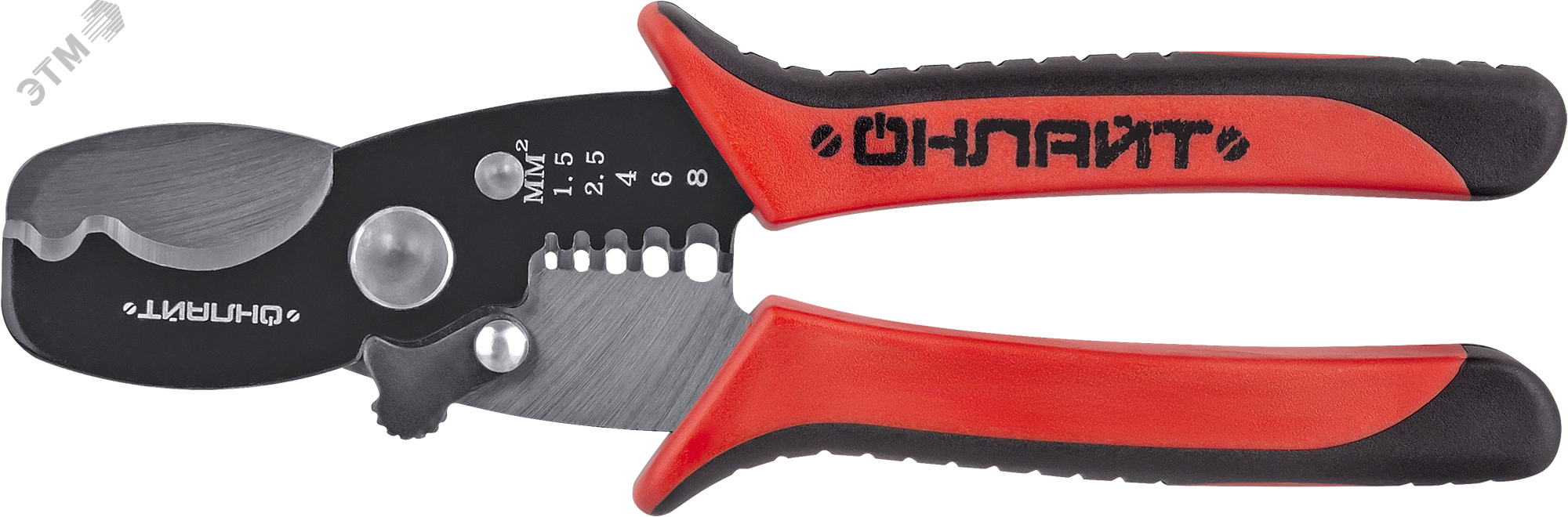 Изображение товара Ножницы ОНЛАЙТ 82 968 OHT-Nk02-2v1 (резка и снятие изоляции) (шт)