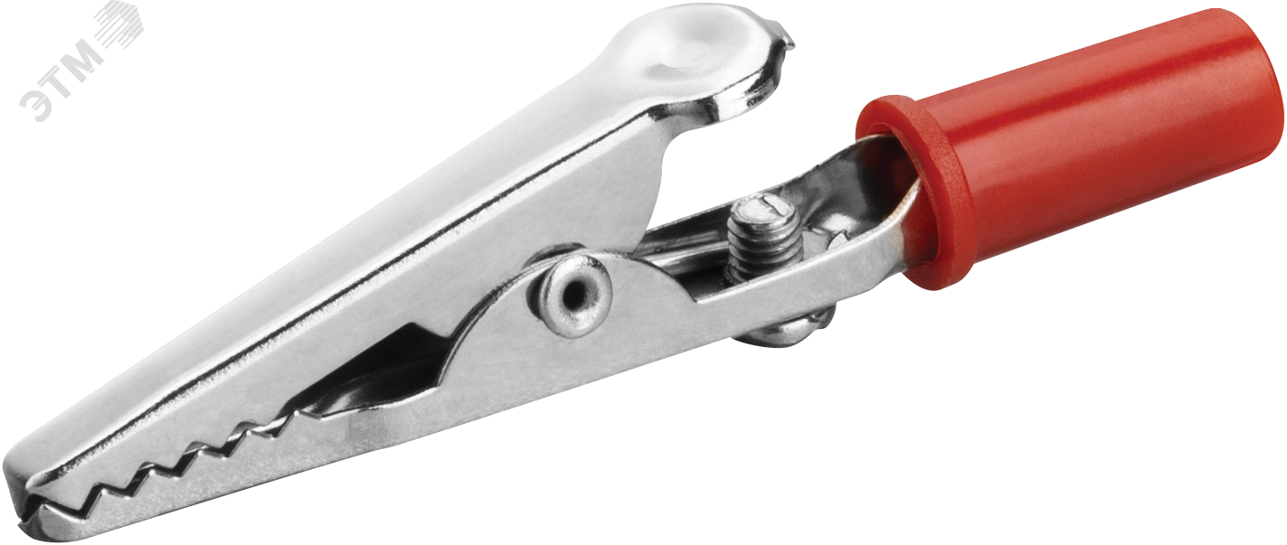 Зажим ОНЛАЙТ 80 848 OAC-15A-53-R25 (крокодил, крас, 15 А, упаковка 25шт)