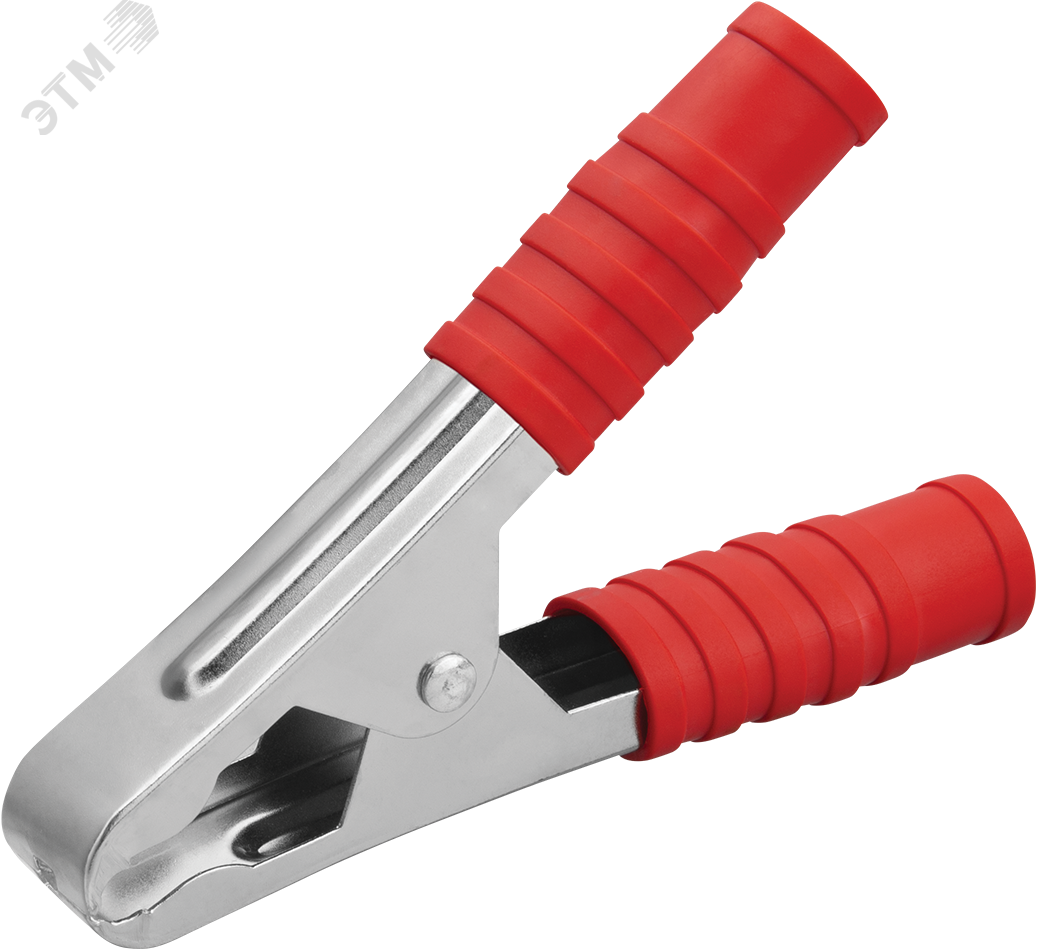 Зажим ОНЛАЙТ 80 866 OAC-100A-105-R25 (крокодил, крас, 100 А, упаковка 25шт)