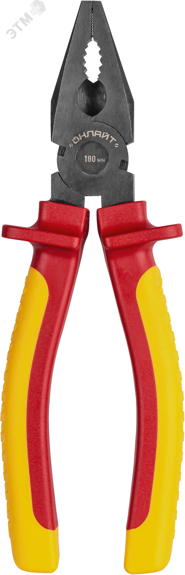 Пассатижи диэлектрические усиленные 180 мм Онлайт (OHT-Pad02-180)