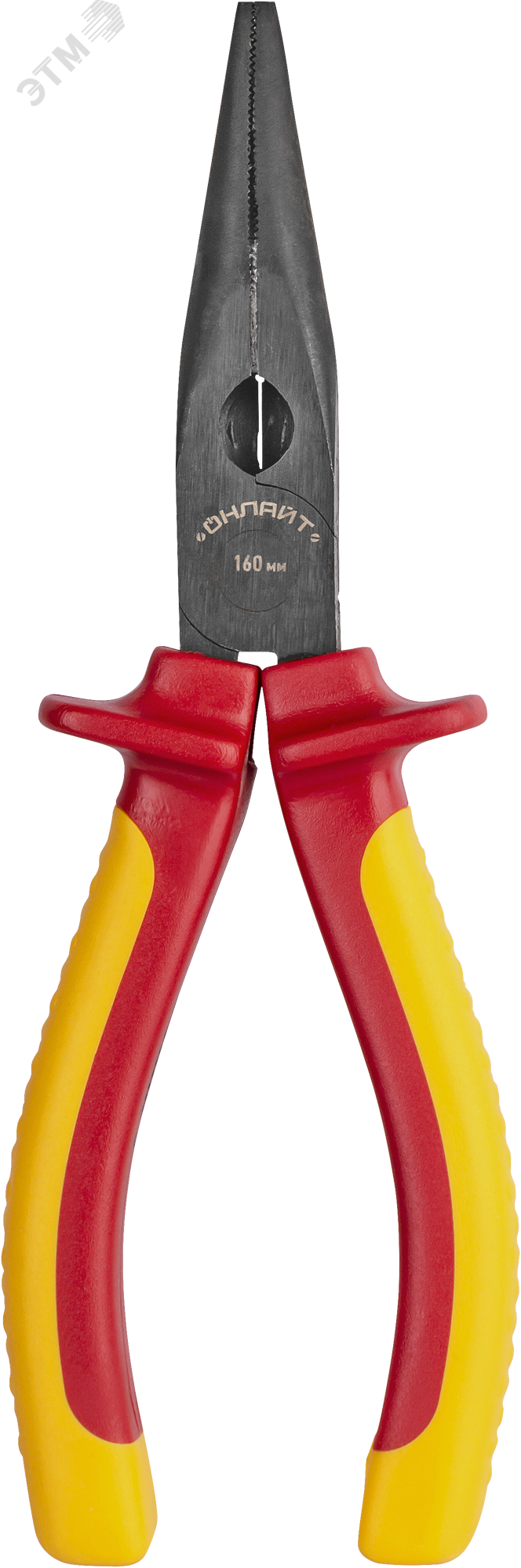 Длинногубцы диэлектрические усиленные 160 мм Онлайт (OHT-Dgd01-160)