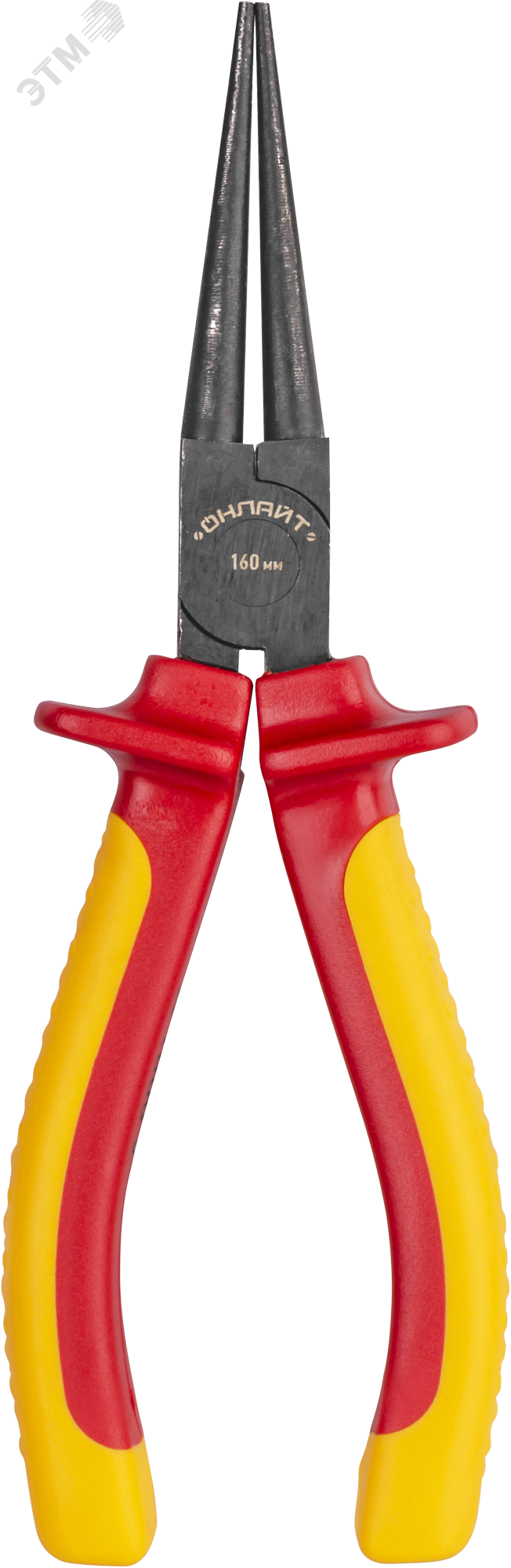 Круглогубцы диэлектрические усиленные 160 мм Онлайт (OHT-Kgd01-160)