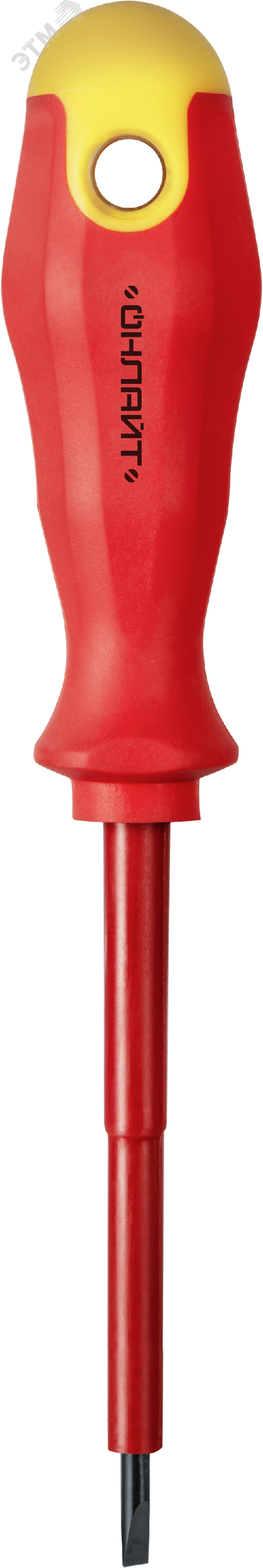 Отвертка диэлектрическая SL5.5х125 мм Онлайт (OHT-Otd01-SL5.5-125)