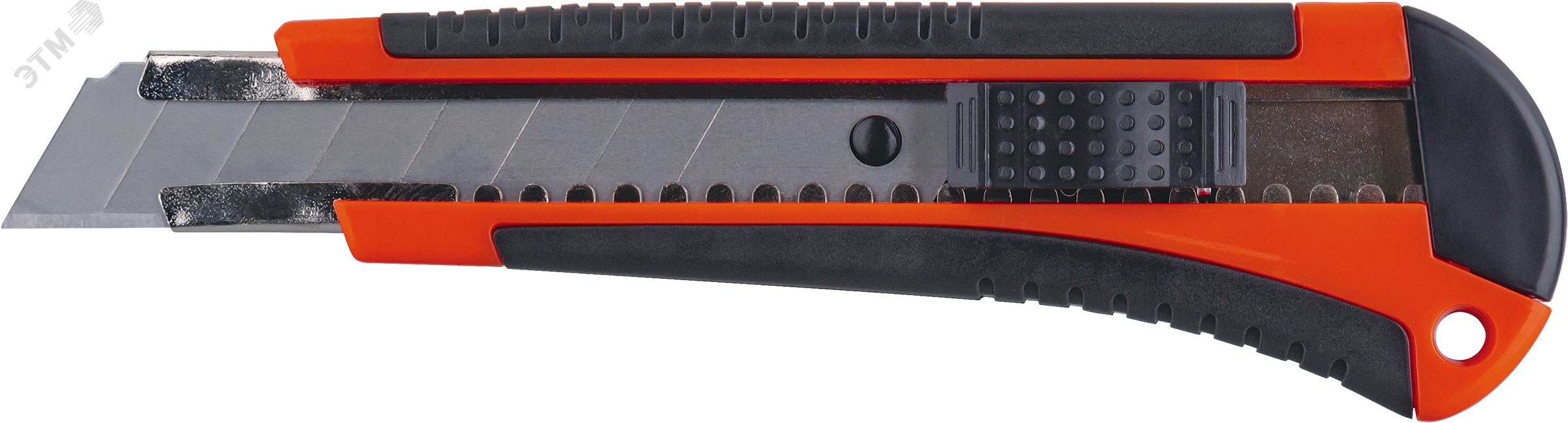 Нож ОНЛАЙТ 82 956 OHT-Nv02-18 (выдвижной, усиленный, 18 мм