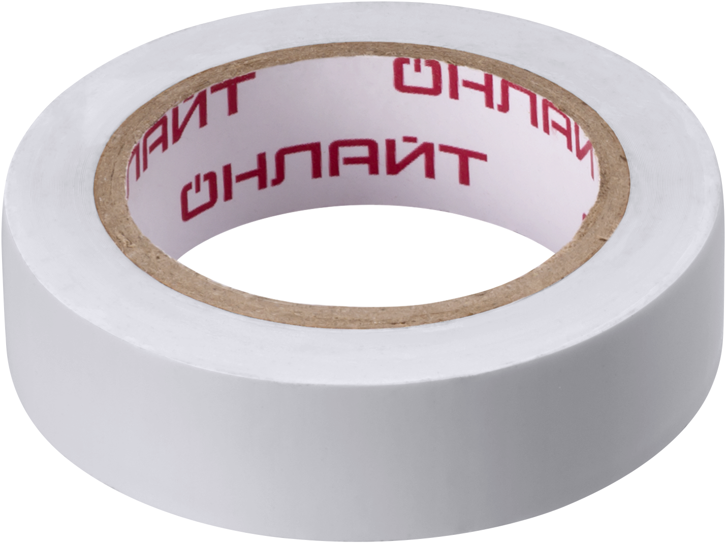 Изолента ОНЛАЙТ 71 673 OIT-B15-10/WH белая