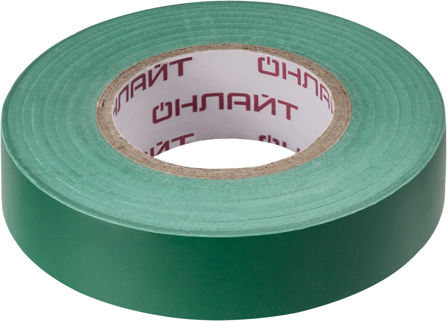 Изолента ОНЛАЙТ 71 680 OIT-B15-20/G зеленая